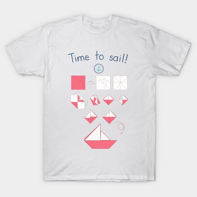 Time to sail! T-Shirt by Alessandro Aru